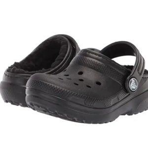 Crocs Unisex Child Classic Lined Clogs Size 4 Toddlers